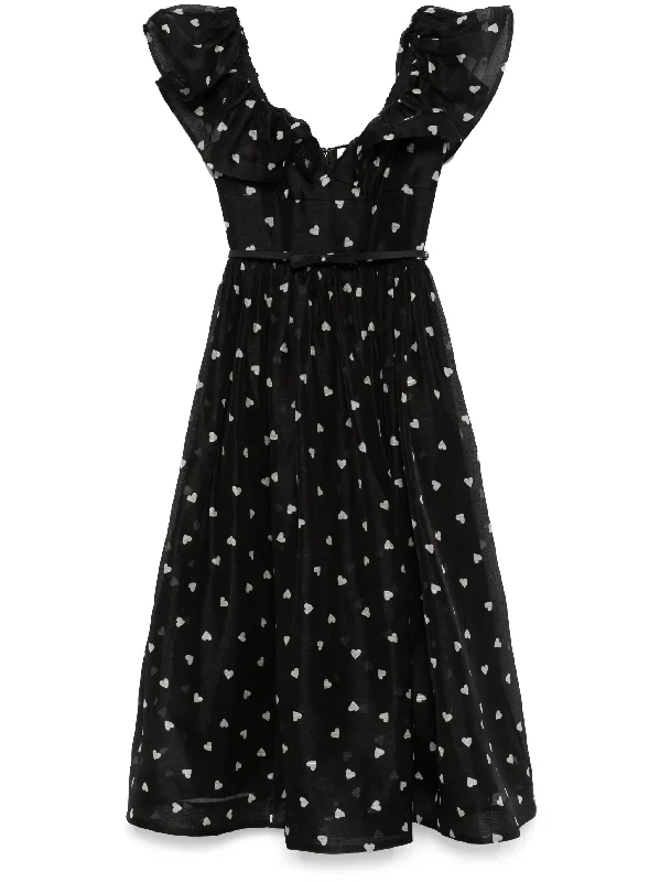Today Only Crush Frilled  Midi Dress
