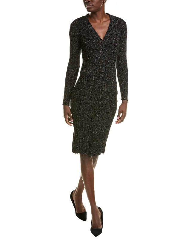 Price Drop Enza Costa Sweater Rib Midi Dress
