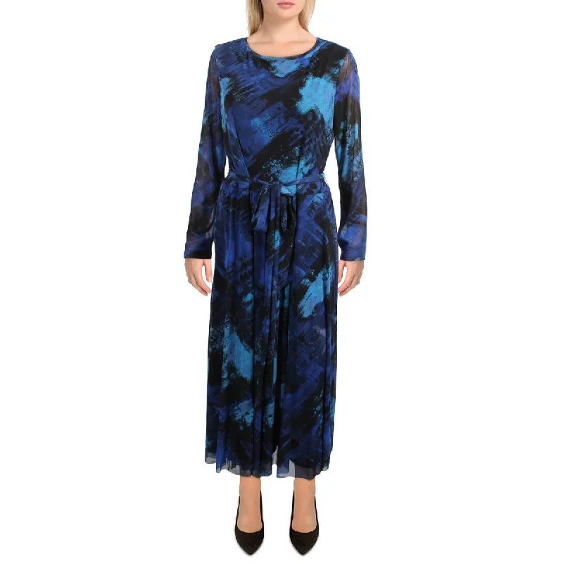 Great Deals Womens Printed Calf Midi Dress