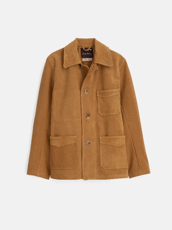 Exclusive Online Offer Owen Barry x Alex Mill Work Jacket in Suede