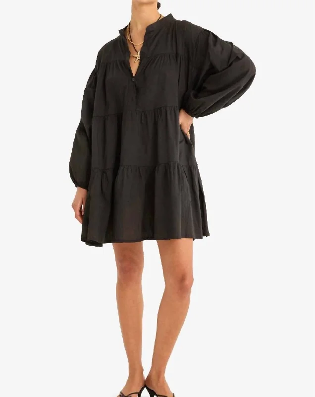 Overstock Sadé Dress In Black