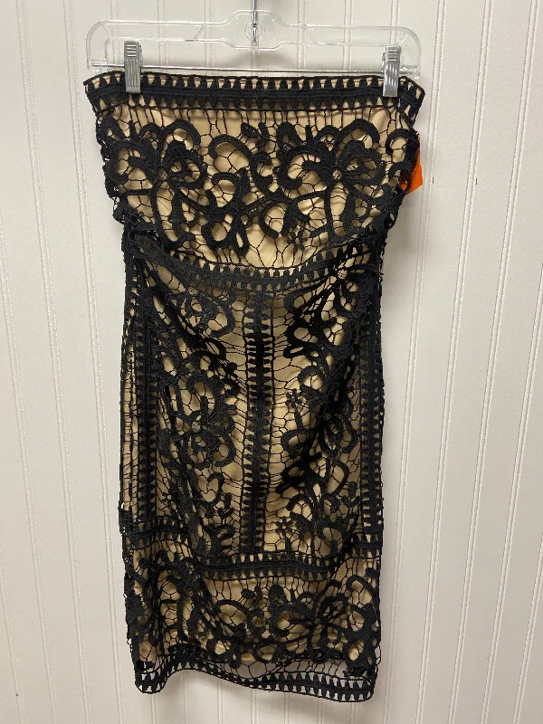 Super Sale Dress Party Midi By New York And Co In Tan, Size: Xs