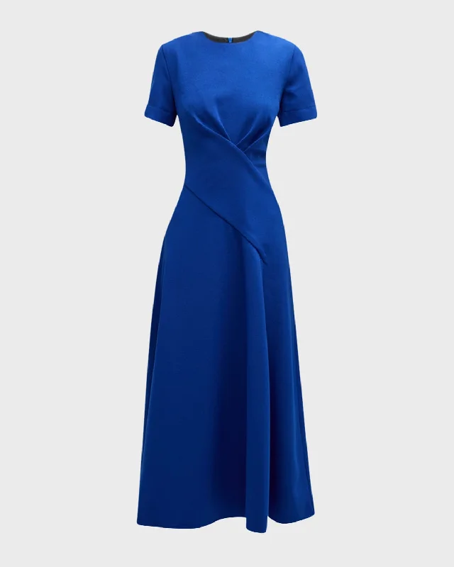 Special Savings Avril Crossover A-Line Midi Dress