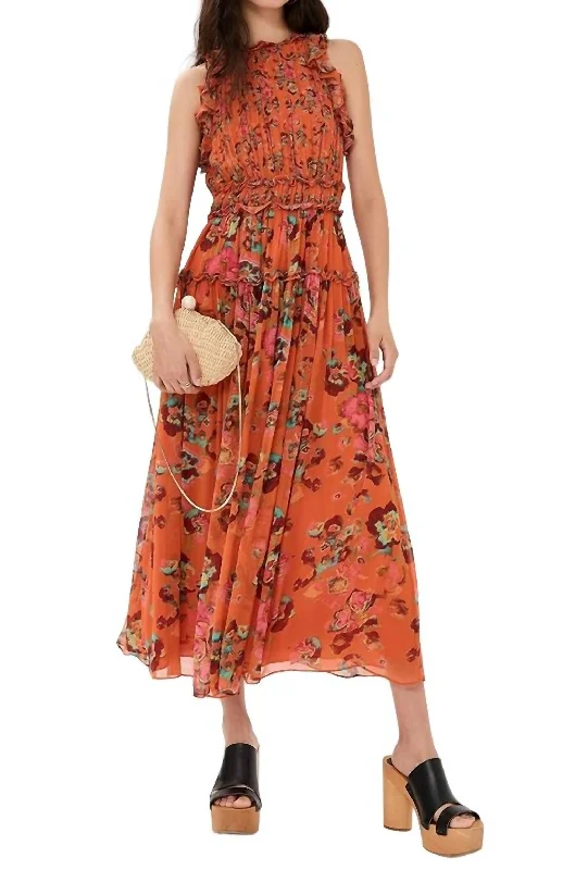 Holiday Sale Elea Dress In Begonia