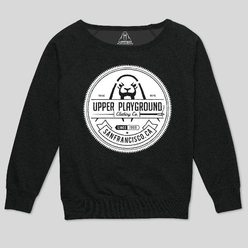 Discount Deals UP SEAL WOMEN'S SCOOP NECK SWEATSHIRT