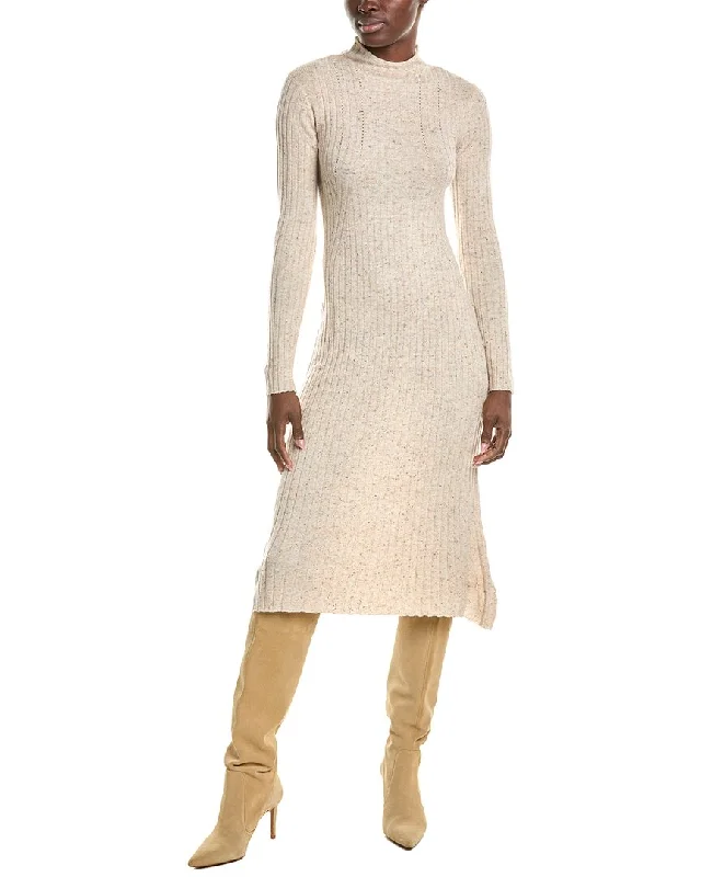 Limited Availability Patrizia Pepe Wool-Blend Sweaterdress