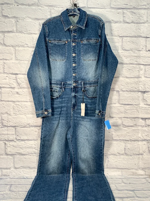 Final Markdown Jumpsuit By Judy Blue In Blue, Size: L