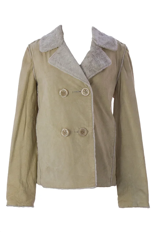 Early Bird Discount LUCIANO ABITBOUL Lenny Beige Two-Button Blazer Style Lined Jacket Sz L $649 NEW Early Bird Discount LUCIANO ABITBOUL Lenny Beige Two-Button Blazer Style Lined Jacket Sz L $649 NEW