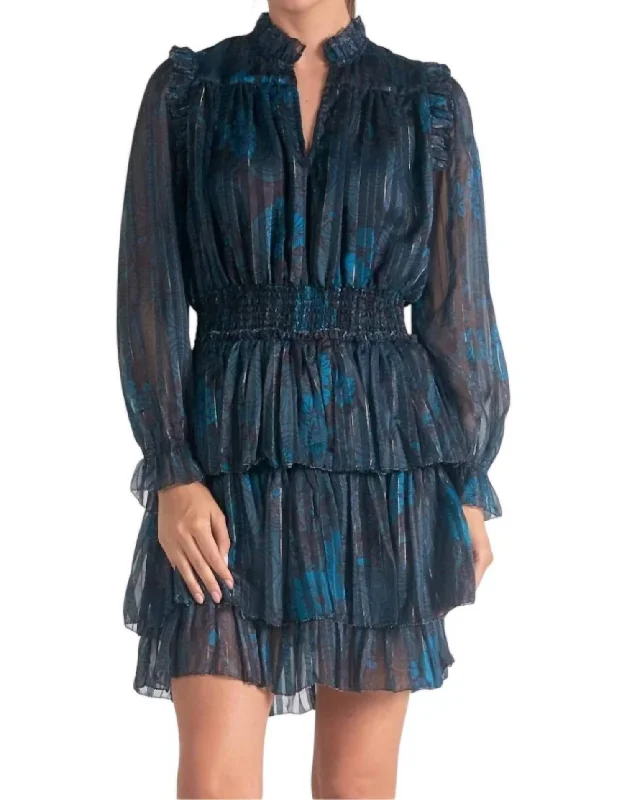 Special Savings Luxenburg Mini Dress In Blue Luxenburg