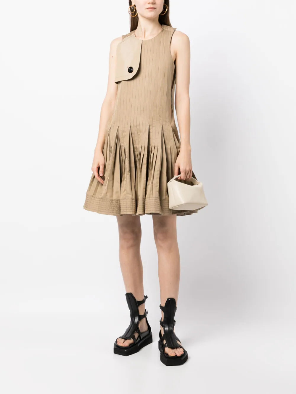 Amazing Deals Cotton Gabardine Dress