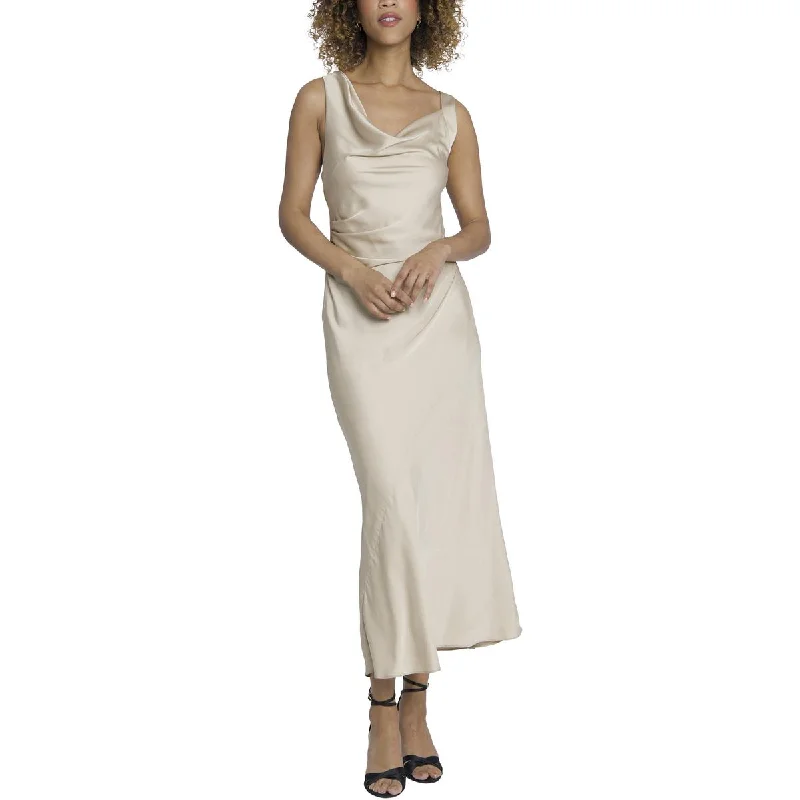 Special Offer Womens Maxi Scoop Neck Sheath Dress
