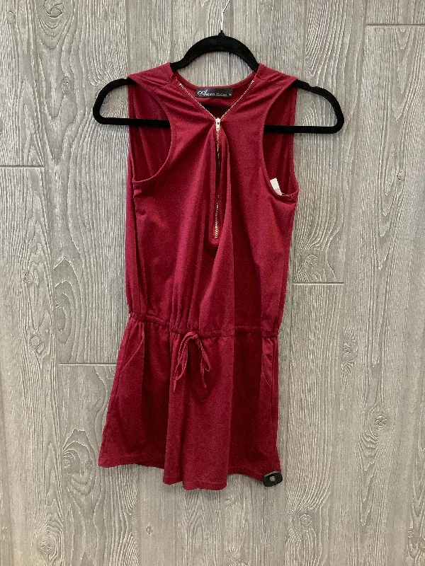 Bargain Prices Romper By Clothes Mentor In Red, Size: M