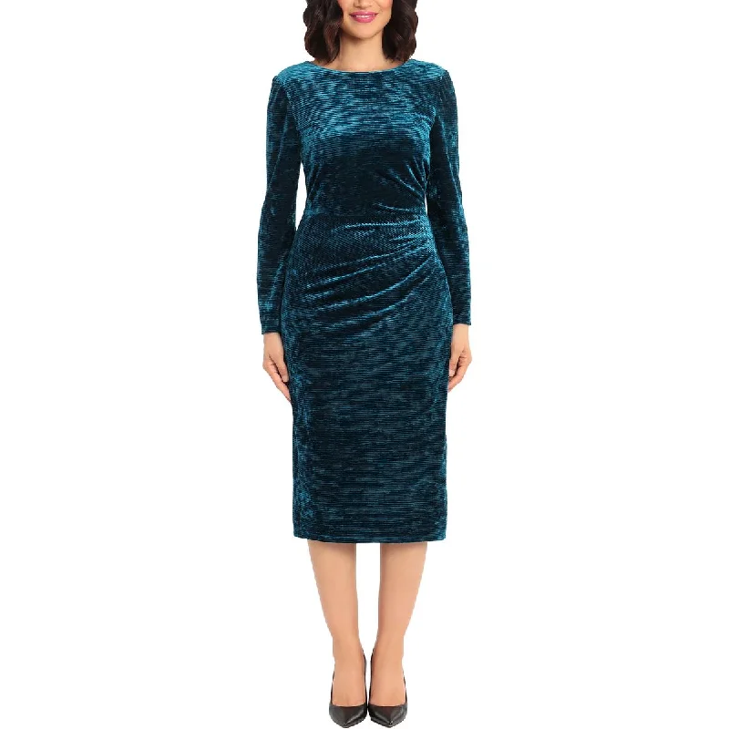 Unmissable Offer Womens Velvet Simmer Sheath Dress
