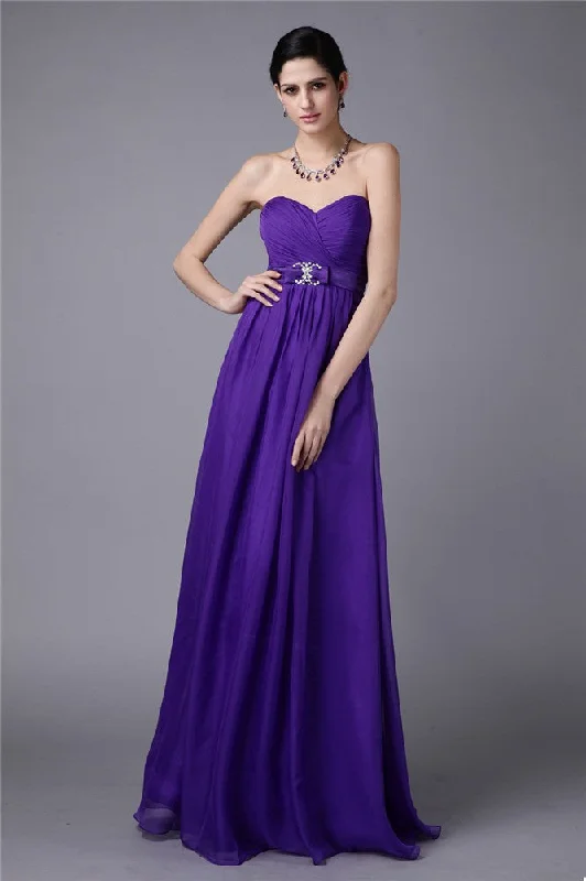 Price Meltdown A-Line/Princess Sweetheart Sleeveless Beading Pleats Long Chiffon Bridesmaid Dresses Price Meltdown A-Line/Princess Sweetheart Sleeveless Beading Pleats Long Chiffon Bridesmaid Dresses