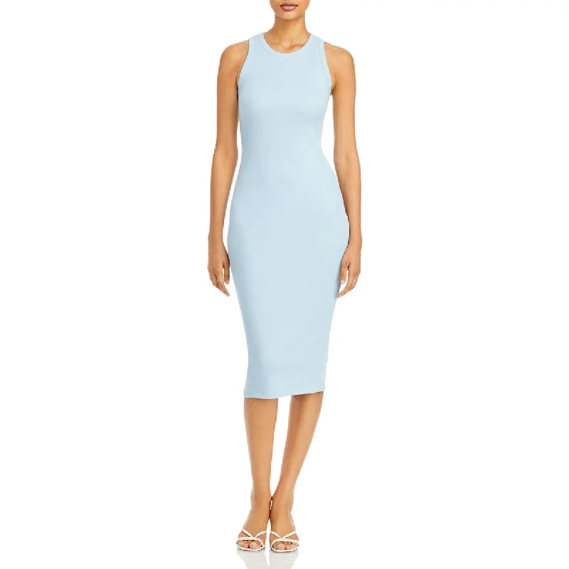 Lowest Prices Womens Racer Ribbed Sheath Dress