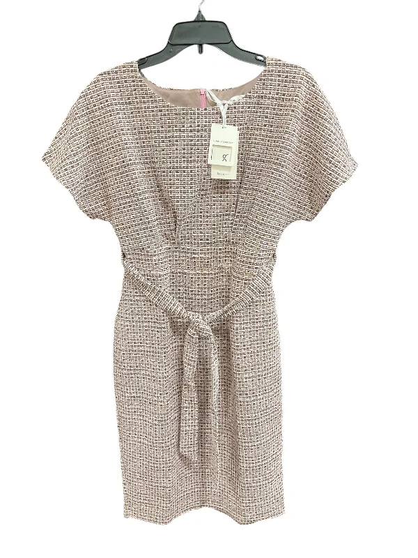 Price Break Dress Casual Short By Clothes Mentor In Black & Pink, Size: M