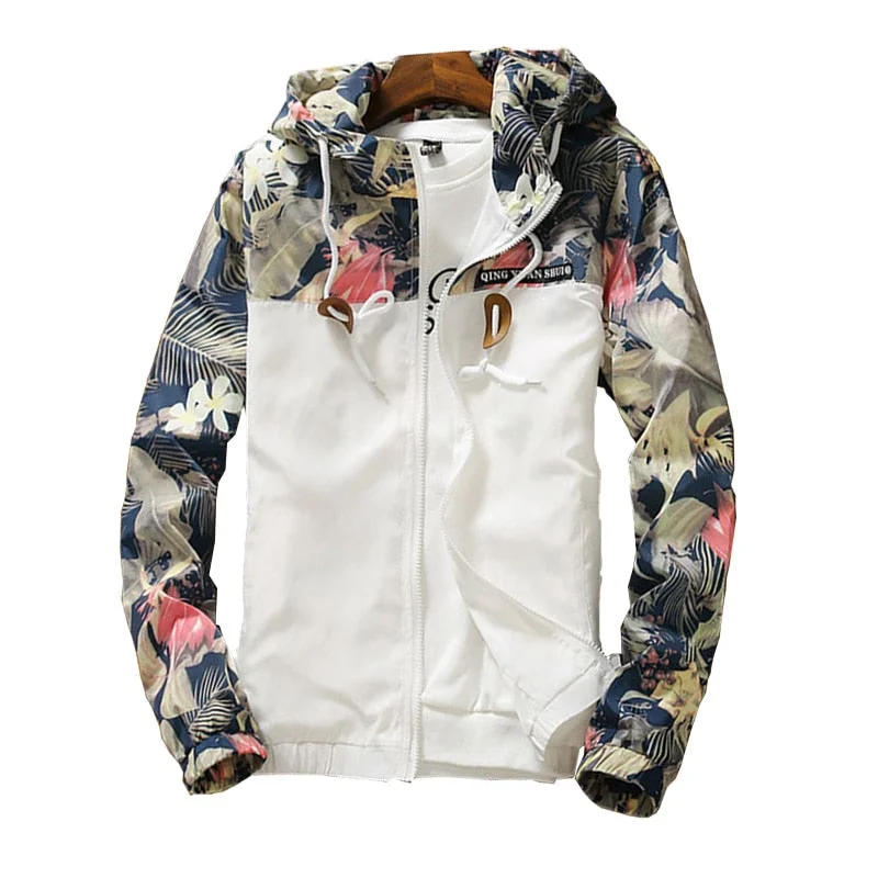 Unmissable Offer Hooded Zipper Lightweight Bomber  Jackets