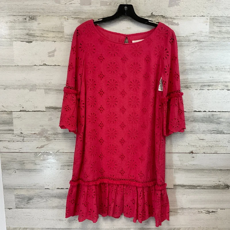 Deep Discounts Dress Casual Short By Anthropologie In Pink, Size: S