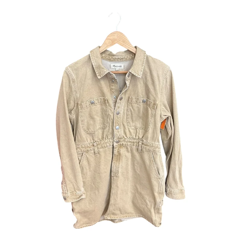 Factory Direct Sale Dress Casual Short By Madewell In Tan, Size: M
