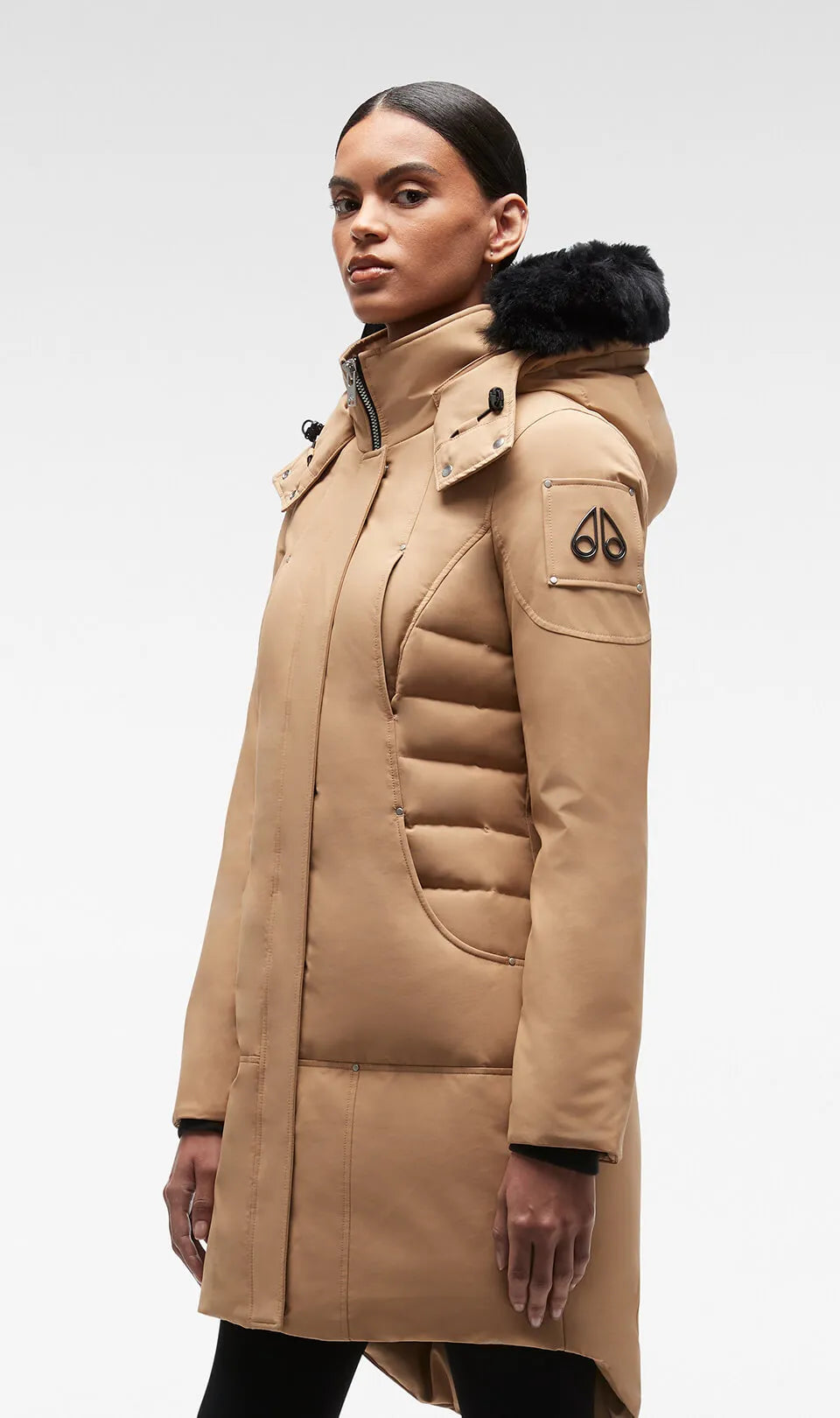 Iced Coffee with Black Shearling