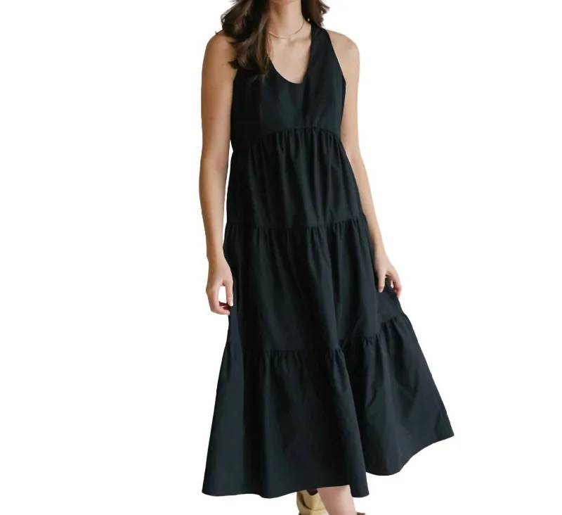 Incredible Offers Collier Dress In Black