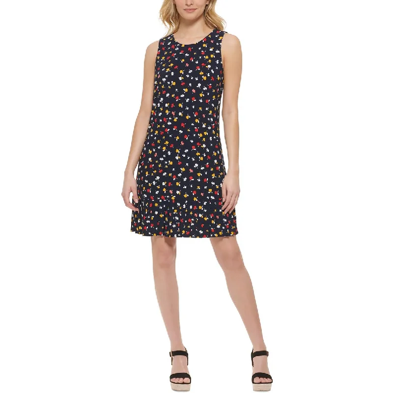 Stock Clearance Womens Casual Short Shift Dress