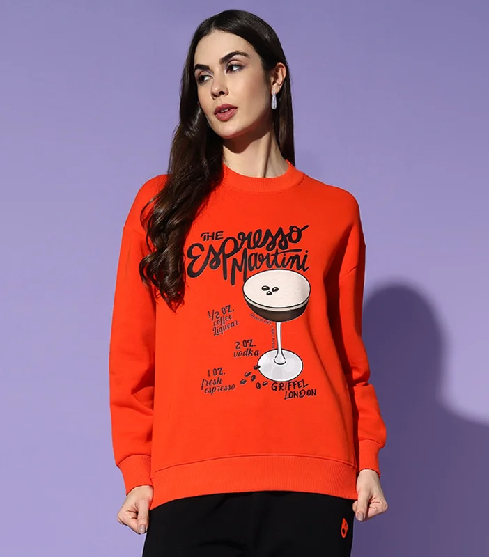 Crazy Savings GRIFFEL Round Neck Oversized Sweatshirt