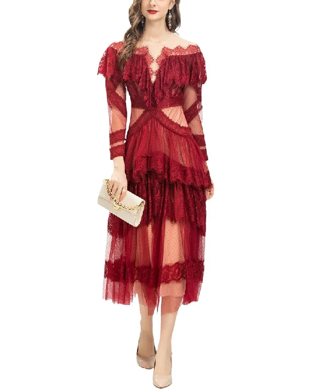 Seasonal Clearance LIONELLO SALVI Midi Dress