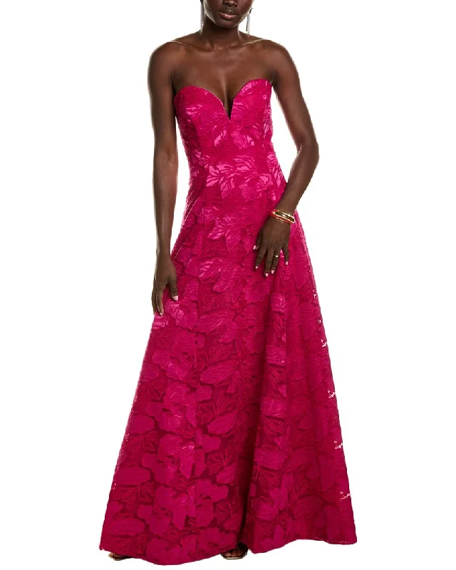 New Deals ML Monique Lhuillier Francine Maxi Dress