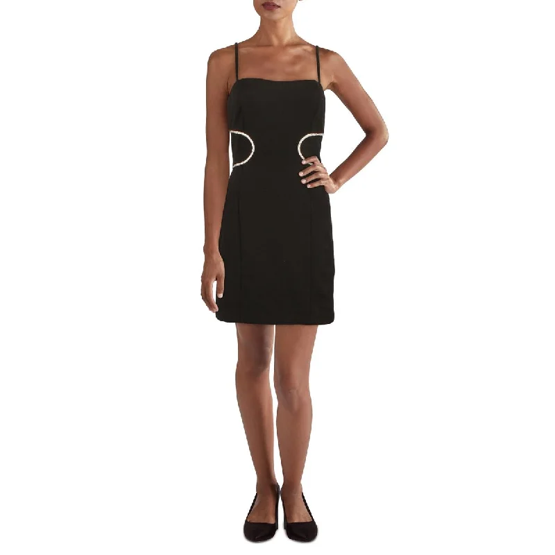 Year-End Sale Raina Womens Rihinestone Short Mini Dress