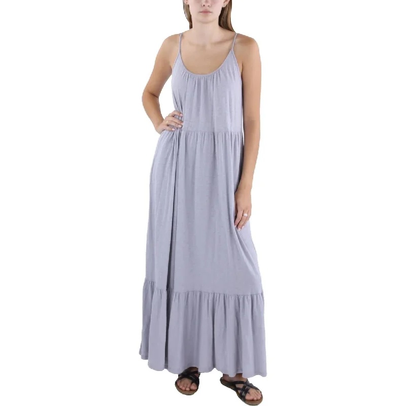 Friends and Family Sale Womens Tiered Long Maxi Dress
