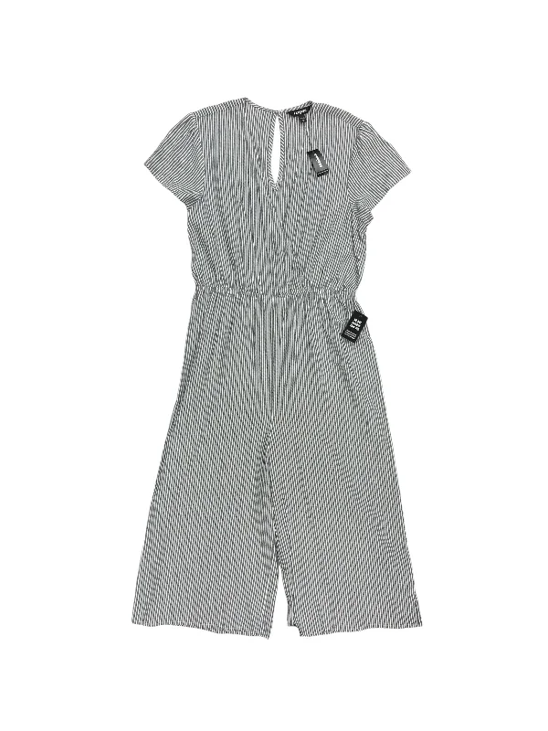 Limited Edition Jumpsuit By Express In Striped Pattern, Size: M