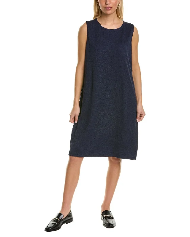Year-End Sale EILEEN FISHER Melange Crewneck Tank Dress