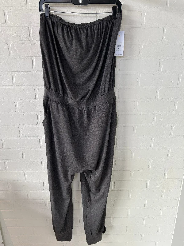Deal Mania Jumpsuit By Spiritual Gangster In Grey, Size: L
