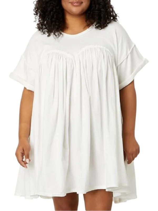 New Markdowns Before You Curvy Dress In White