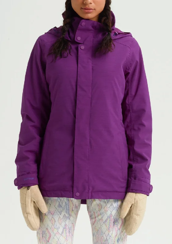 Deal Alert BURTON W JET SET JACKET CHARISMA HEATHER