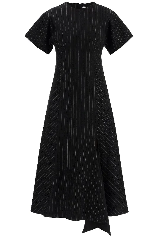 Daily Deals Ganni Women's Midi Dress In Lenzing