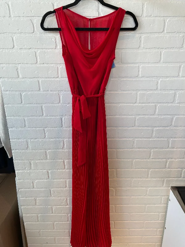 Shop and Save Jumpsuit By Bebe In Red, Size: Xs