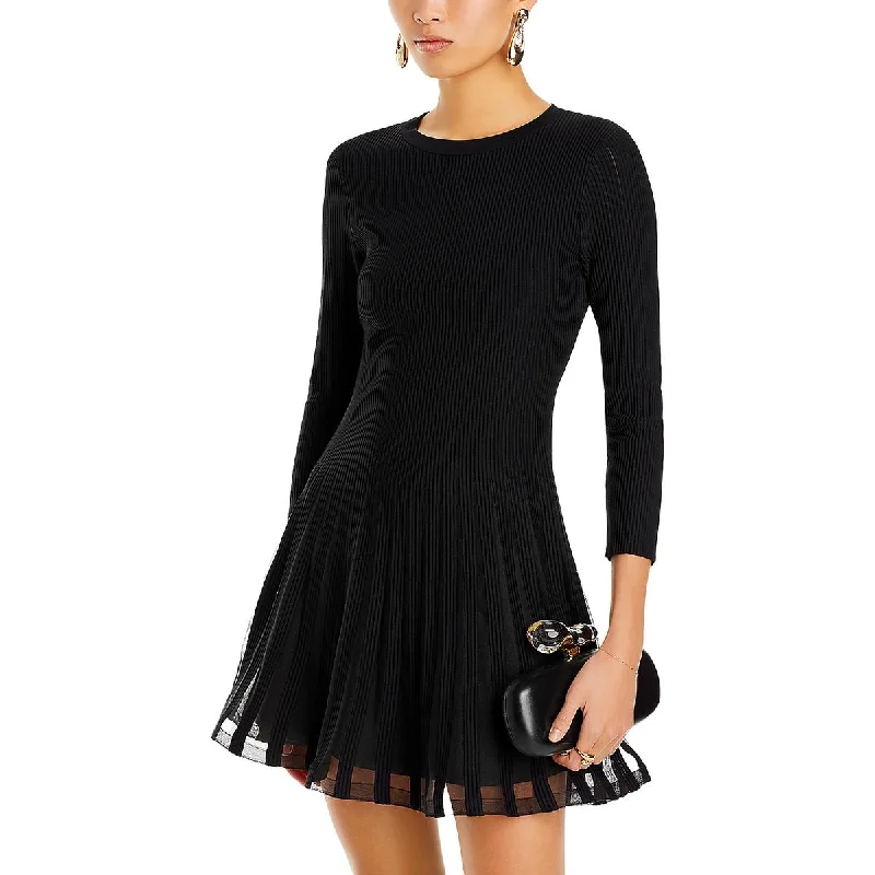 Don’t Miss Out Tabitha Womens Long Sleeve Short Mini Dress