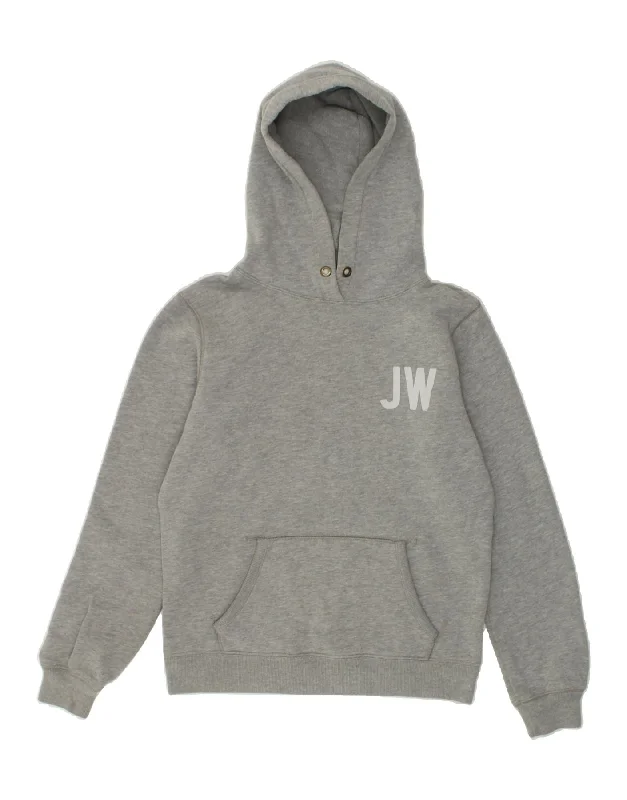 Price Rollback JACK WILLS Womens Graphic Hoodie Jumper UK 12 Medium Grey Cotton