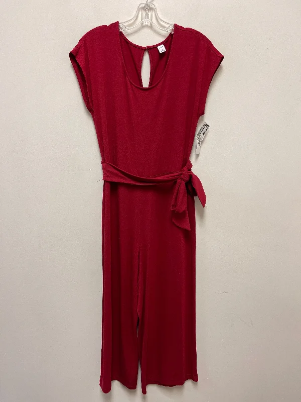 While Supplies Last Jumpsuit By Old Navy In Red, Size: S