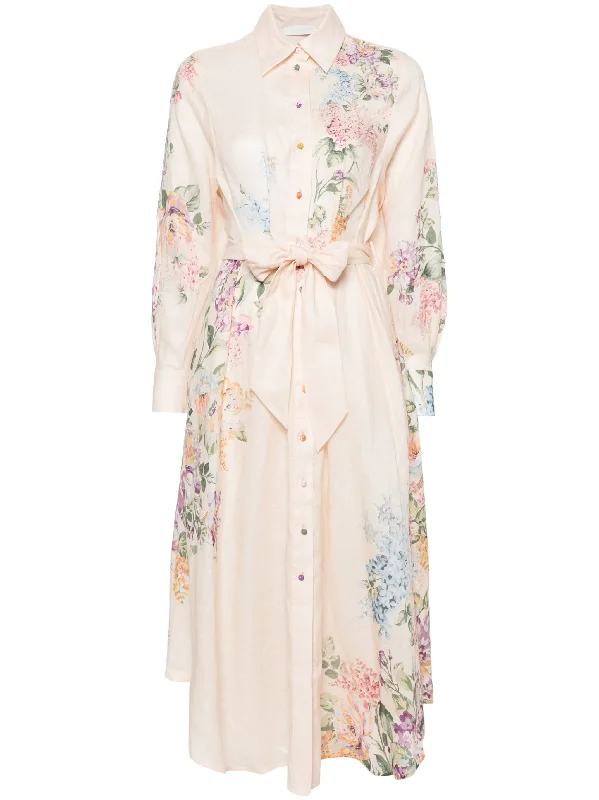 Online Only Halliday Tucked Shirt Dress