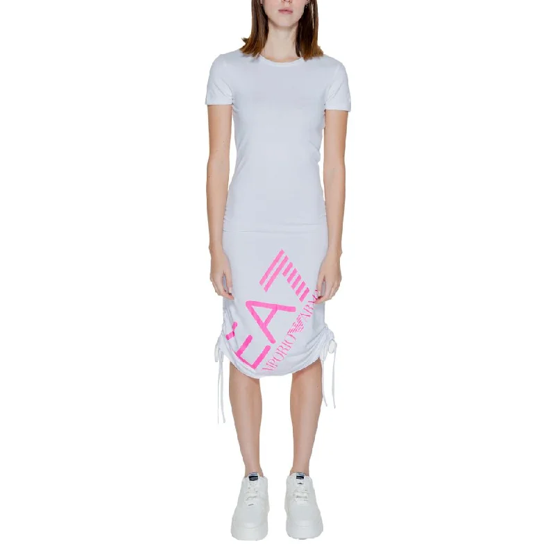 Amazing Deals EA7 Emporio Armani  Cotton Women's Dress