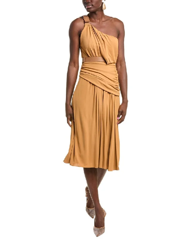 Sale Event Alberta Ferretti One-Shoulder Midi Dress