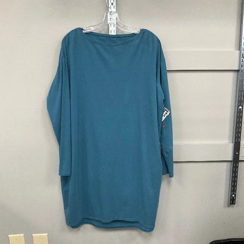 Deal Zone Dress Casual Midi By Lululemon In Teal, Size: 10