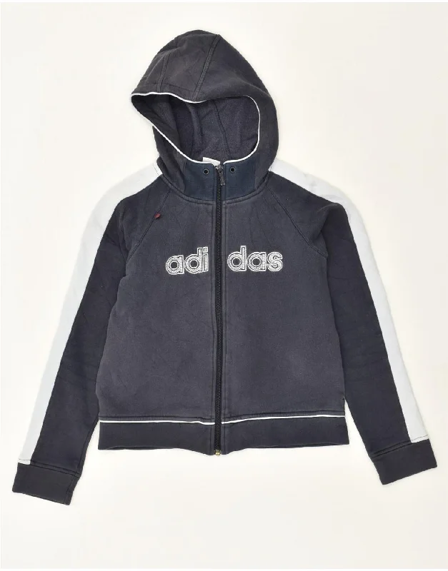 Exclusive Preview ADIDAS Womens Graphic Zip Hoodie Sweater UK 10 Small Black Colourblock Exclusive Preview ADIDAS Womens Graphic Zip Hoodie Sweater UK 10 Small Black Colourblock