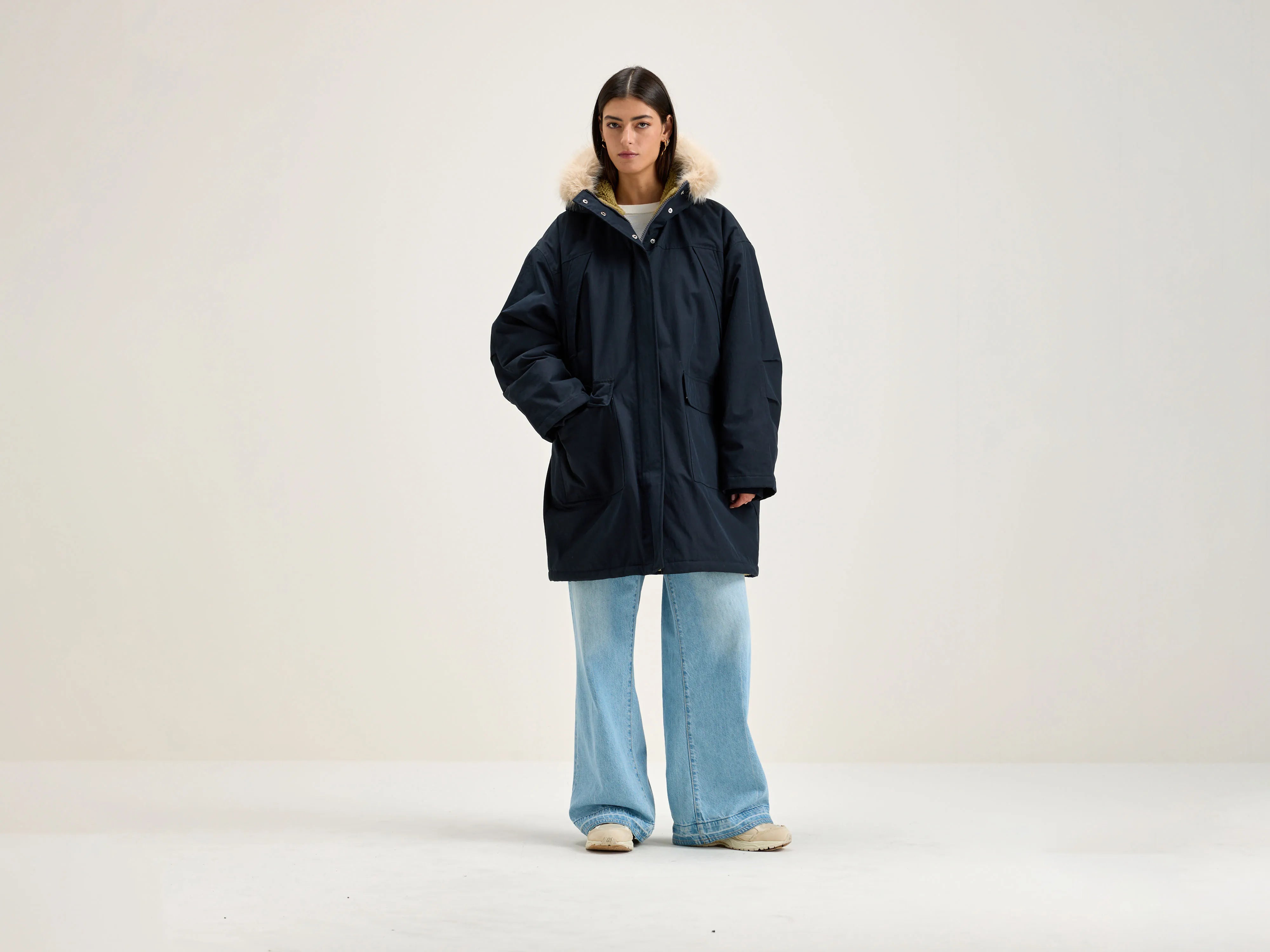 Seasonal Clearance Hoggar duffle parka (242 / W / NAVY)