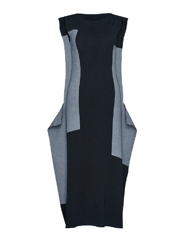 Price Slash Rectilinear Ap Dress