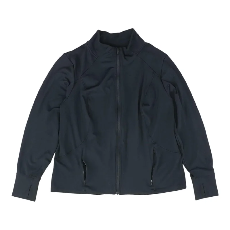 Hurry In Black Solid Jacket