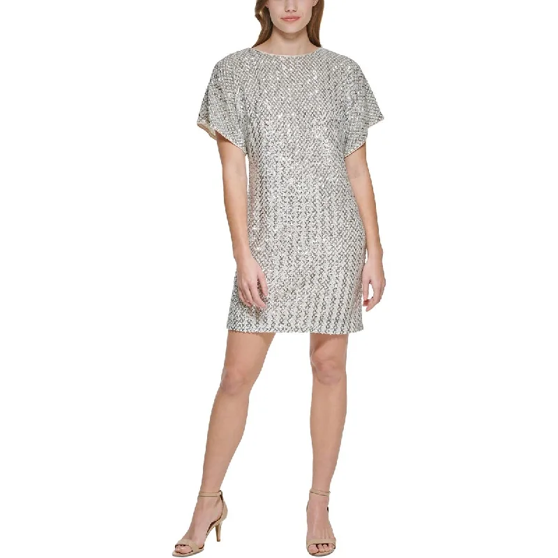 Today Only Womens Sequin Mini Cocktail And Party Dress